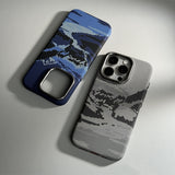 Luminous Pixels Relief Magnetic Case for iPhone