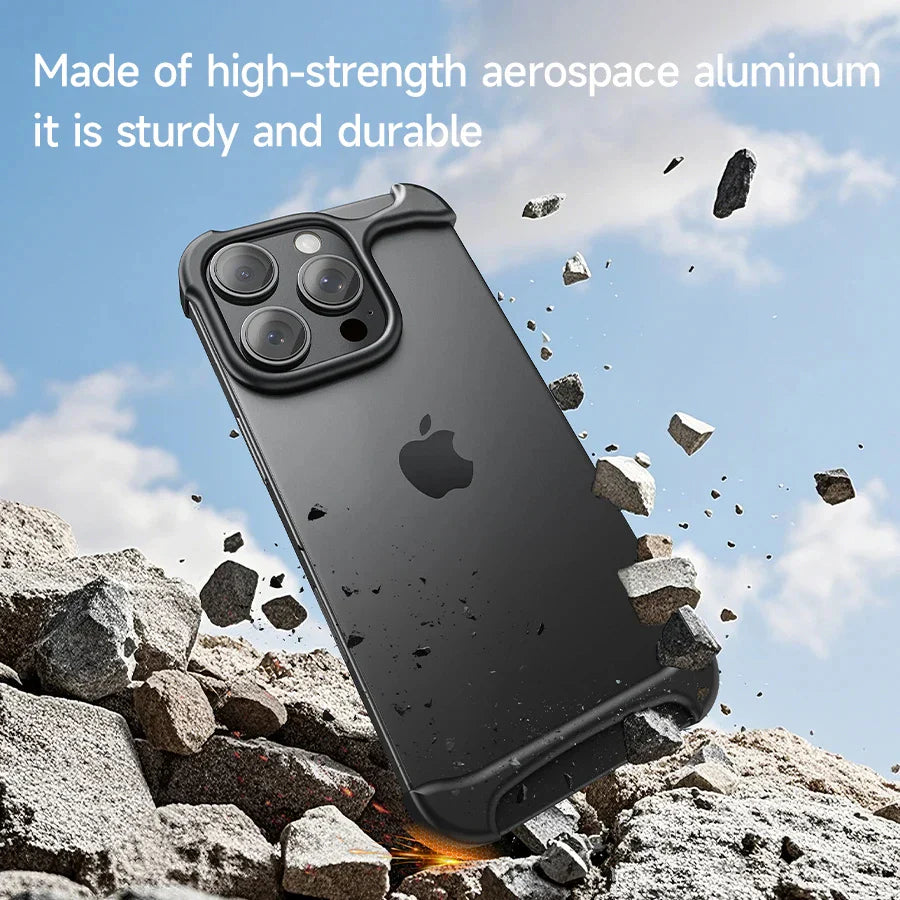 Luxury Aluminum metal Bumper Ultra lightweight Case For iPhone