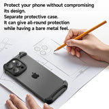 Luxury Aluminum metal Bumper Ultra lightweight Case For iPhone