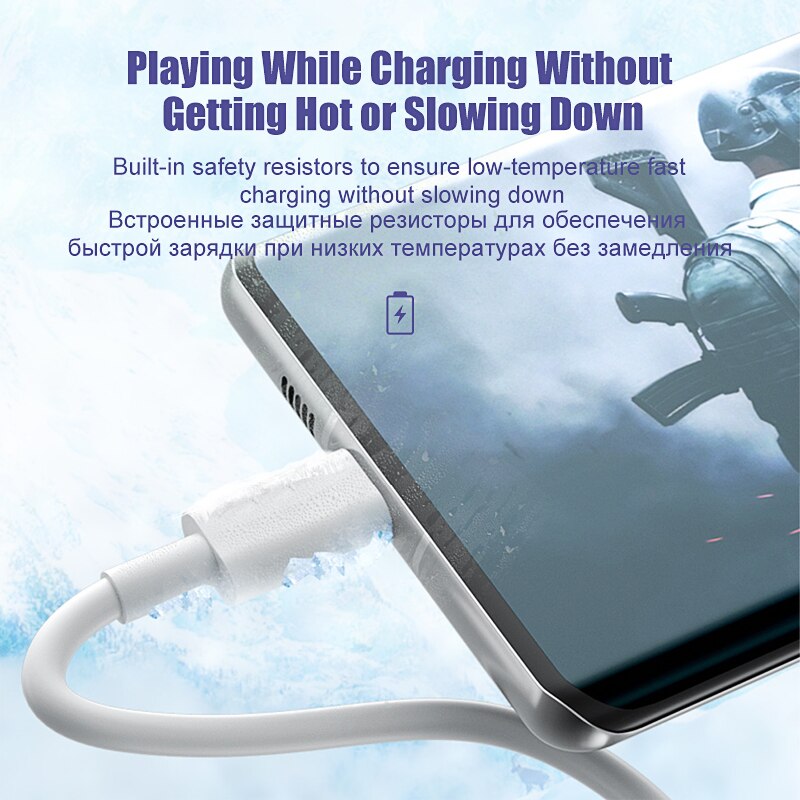 7A 100W Fast Charger Cable Type C For Samsung