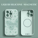 Butterfly Silicone Magnetic Case For iPhone