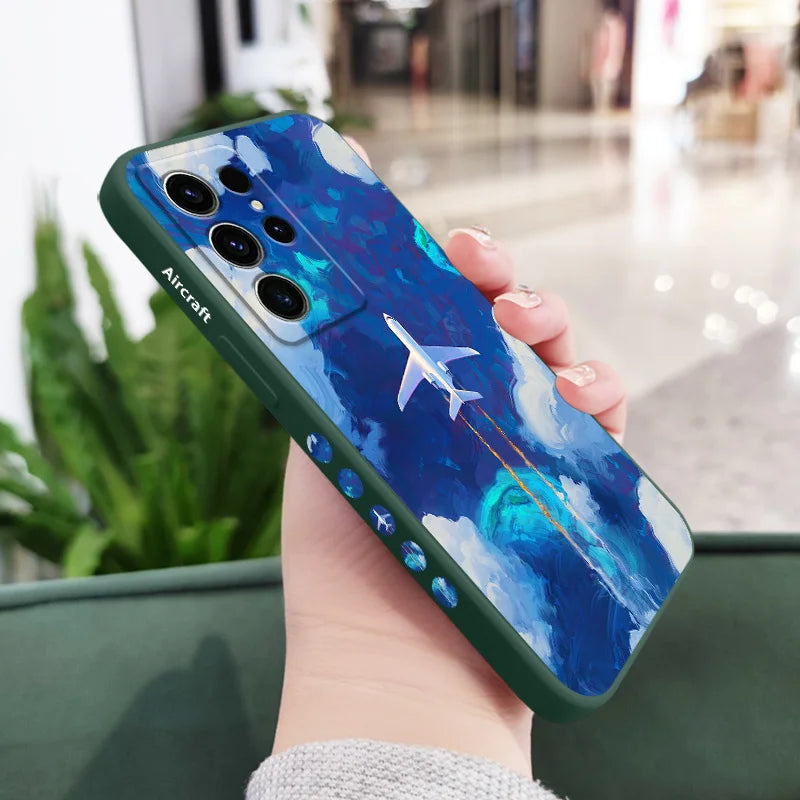 Aeroplane Sky Case For Samsung Galaxy