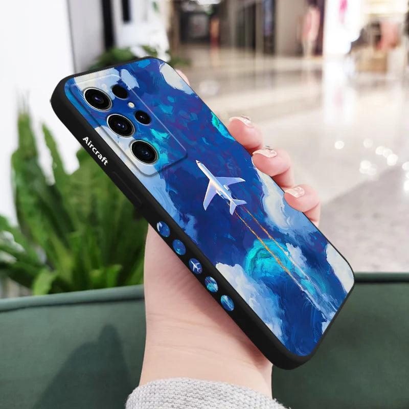 Aeroplane Sky Case For Samsung Galaxy