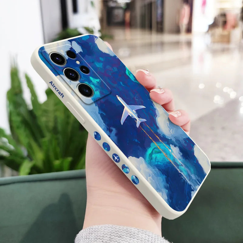 Aeroplane Sky Case For Samsung Galaxy