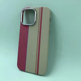 Hit Color Hard PC Alloy Lens Pixels Relief Magnetic Case for iPhone