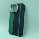 Hit Color Hard PC Alloy Lens Pixels Relief Magnetic Case for iPhone