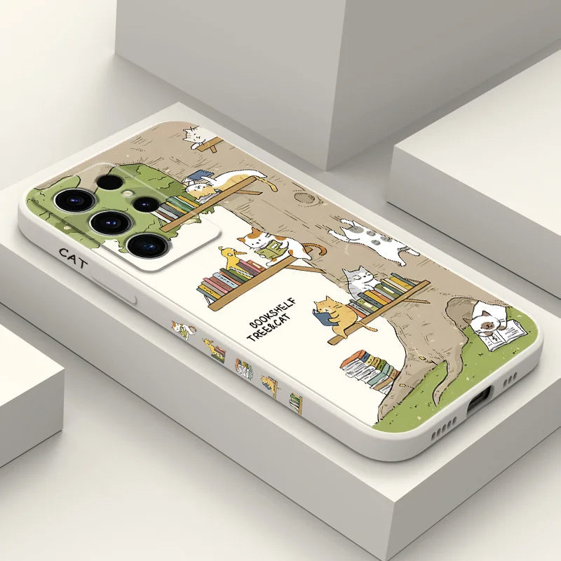 Big Tree Kitten Case For Samsung Galaxy