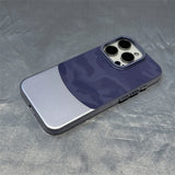 Hit Color Camouflage Leather Hard PC Case For iPhone