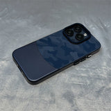 Hit Color Camouflage Leather Hard PC Case For iPhone