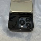 Hit Color Camouflage Leather Hard PC Case For iPhone