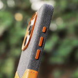 Hit Color Pocket Card Holder Magnetic Leather Case For iPhone