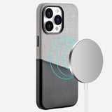 Hit Color Pocket Card Holder Magnetic Leather Case For iPhone