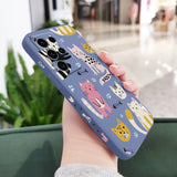 Cartoon Cat Phone Case For Samsung Galaxy