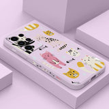 Cartoon Cat Phone Case For Samsung Galaxy