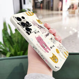 Cartoon Cat Phone Case For Samsung Galaxy