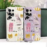 Cartoon Cat Phone Case For Samsung Galaxy