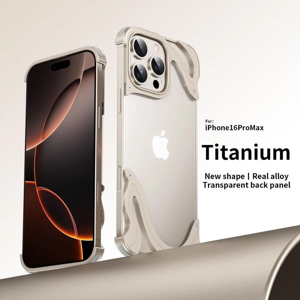 Dolphin Shape Metal Aluminum Case For iPhone