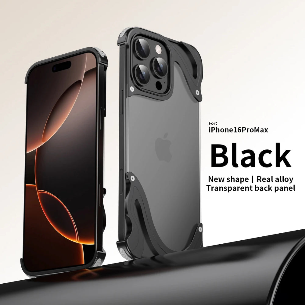 Dolphin Shape Metal Aluminum Case For iPhone
