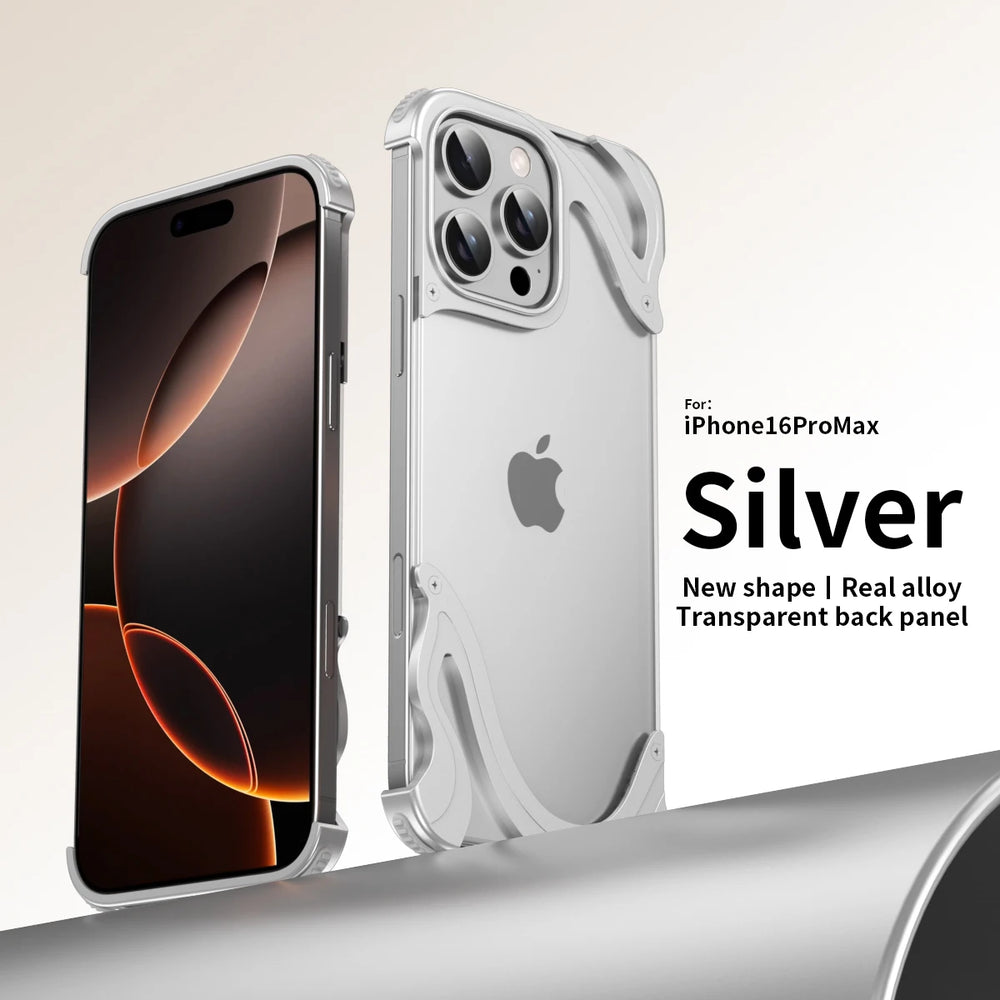 Dolphin Shape Metal Aluminum Case For iPhone