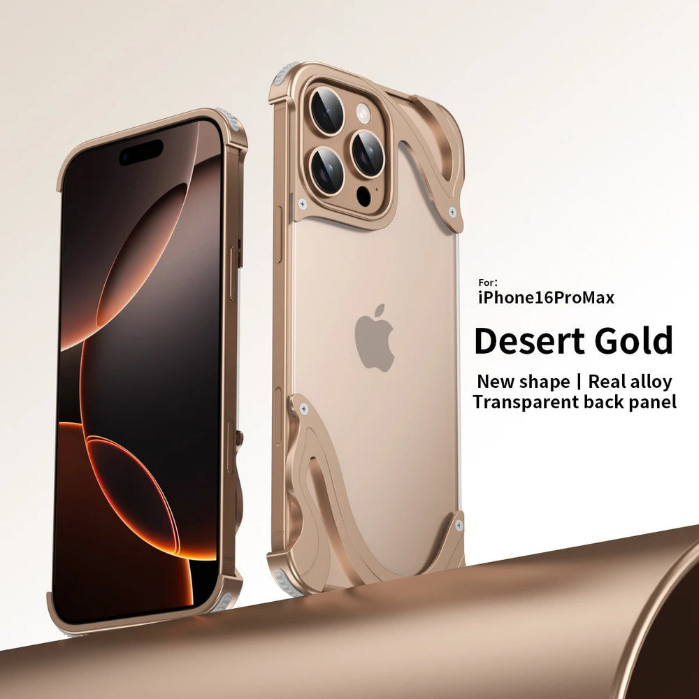Dolphin Shape Metal Aluminum Case For iPhone