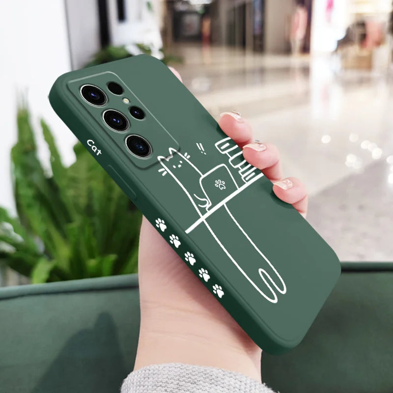 Hardworking Cats Case For Samsung Galaxy