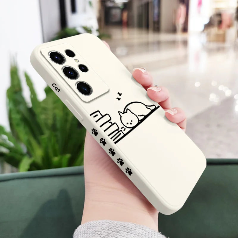 Hardworking Cats Case For Samsung Galaxy