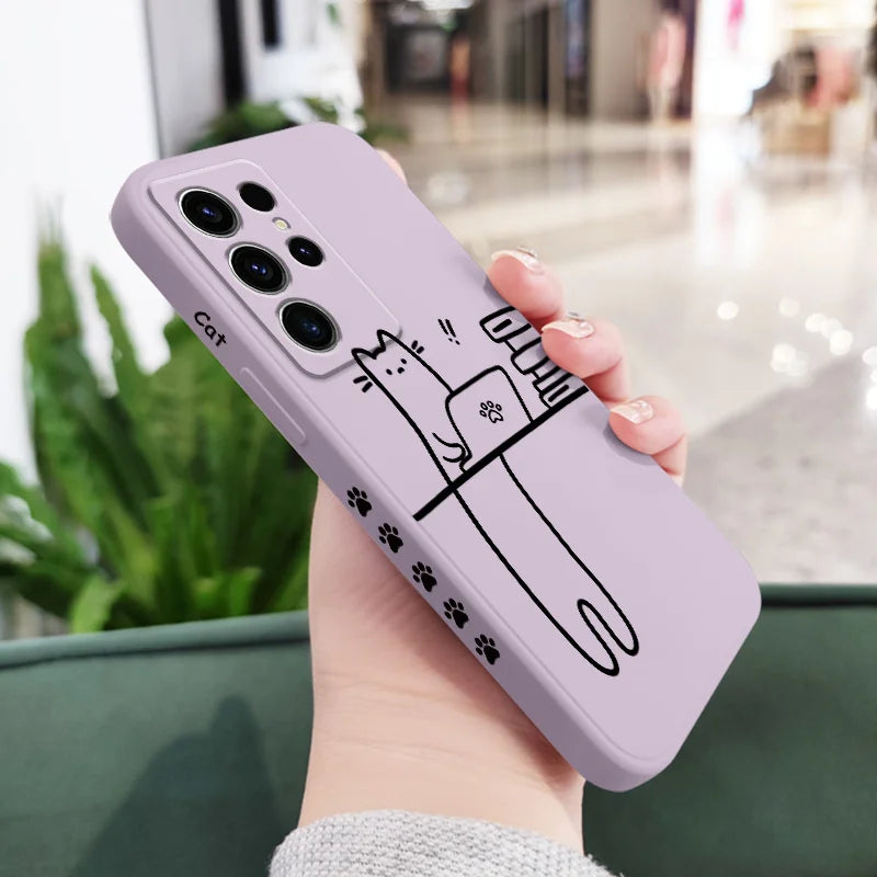 Hardworking Cats Case For Samsung Galaxy