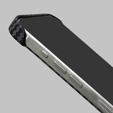 Hit Color Carbon Fibre Magnetic Borderless Case for iPhone