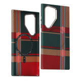 Hit Color Carbon Fiber Texture Magetic Case For Samsung