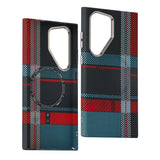 Hit Color Carbon Fiber Texture Magetic Case For Samsung
