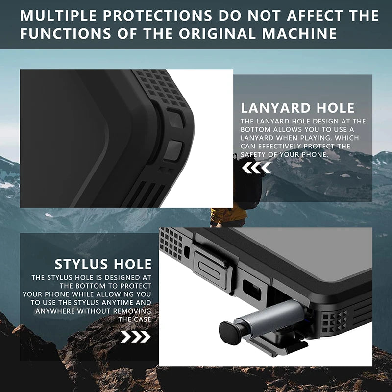 IP68 Waterproof Full Protection Swimming Diving Water Proof Case For Samsung