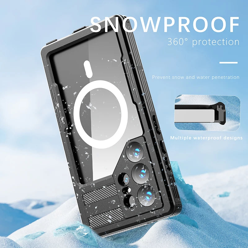IP68 Waterproof Full Protection Swimming Diving Water Proof Case For Samsung