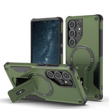Invisible Bracket Shockproof Magnetic Armor Case For Samsung