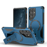 Invisible Bracket Shockproof Magnetic Armor Case For Samsung