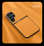 New Magnetic Artificial Leather Soft Case For Samsung