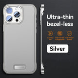 Leather Frameless Thin Case For iPhone