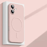 Liquid Silicone Soft Magnetic Case for iPhone