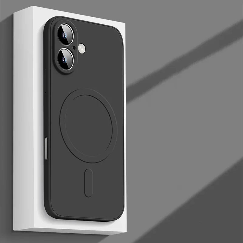 Liquid Silicone Soft Magnetic Case for iPhone