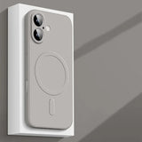Liquid Silicone Soft Magnetic Case for iPhone
