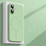 Liquid Silicone Soft Magnetic Case for iPhone