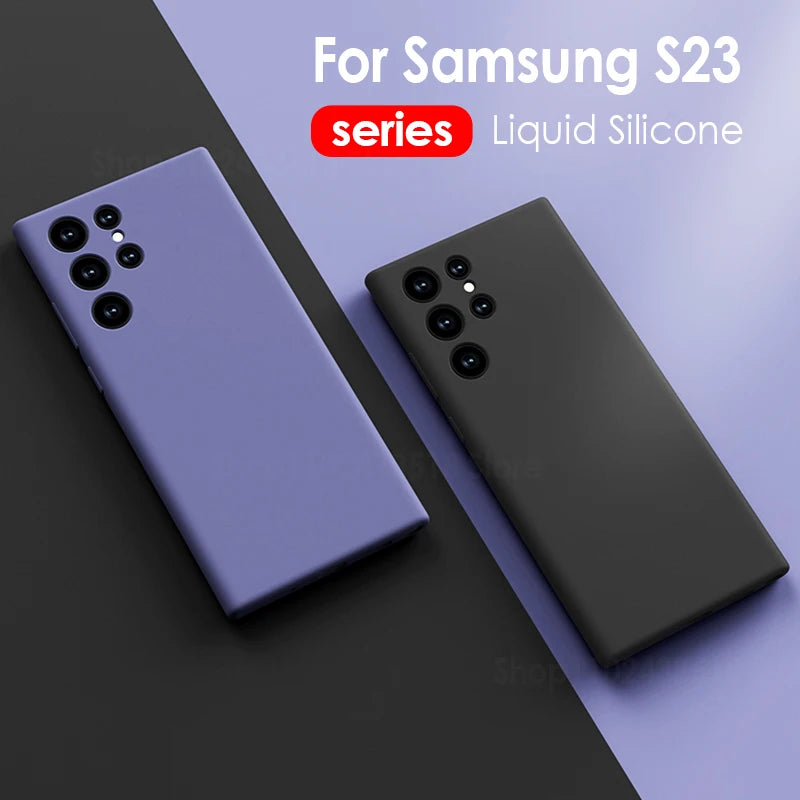 Liquid silicone case for Samsung Galaxy