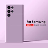 Liquid silicone case for Samsung Galaxy