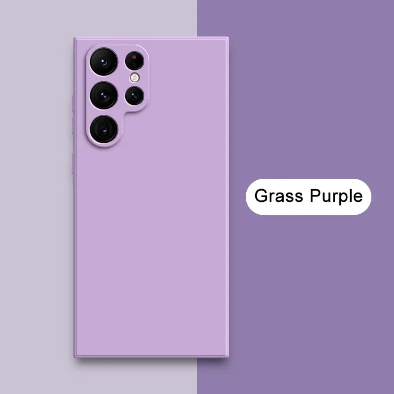 Liquid silicone case for Samsung Galaxy