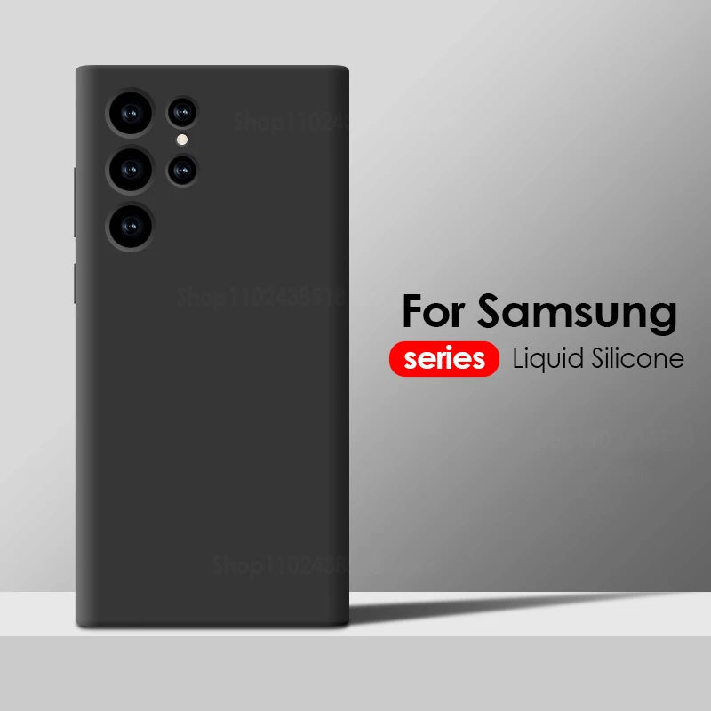 Liquid silicone case for Samsung Galaxy