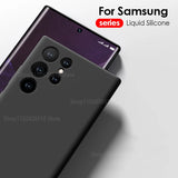 Liquid silicone case for Samsung Galaxy