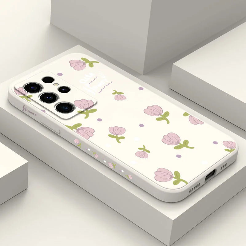 Lovely Flower Case For Samsung Galaxy