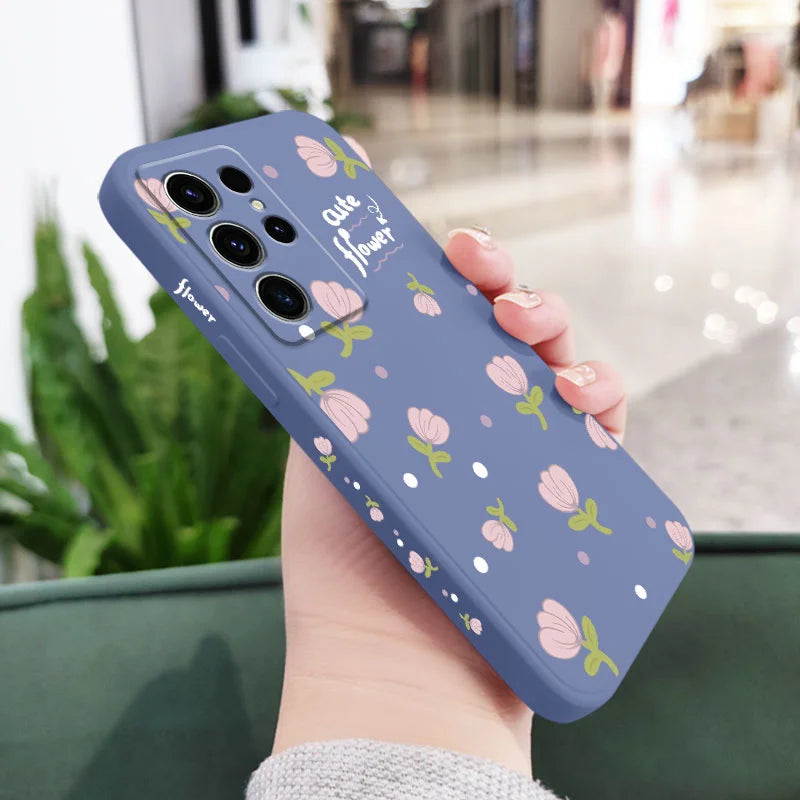 Lovely Flower Case For Samsung Galaxy