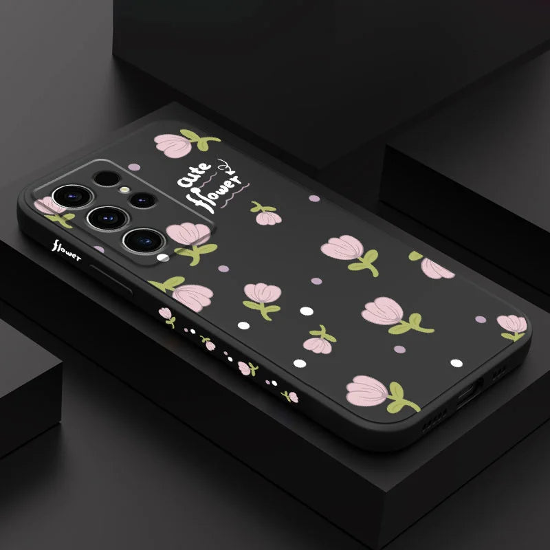 Lovely Flower Case For Samsung Galaxy