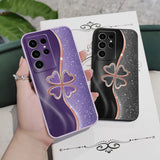 Silicone Lucky Grass Case For Samsung Galaxy