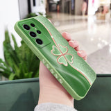 Silicone Lucky Grass Case For Samsung Galaxy